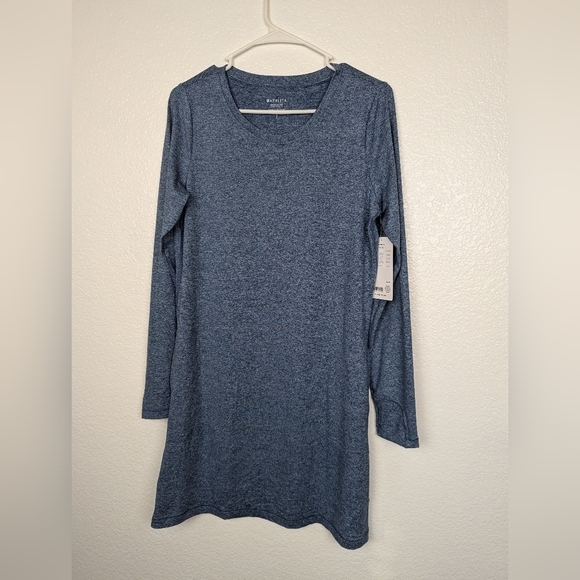 NWT Athleta Uptempo Dress Blue Small - Picture 1 of 3